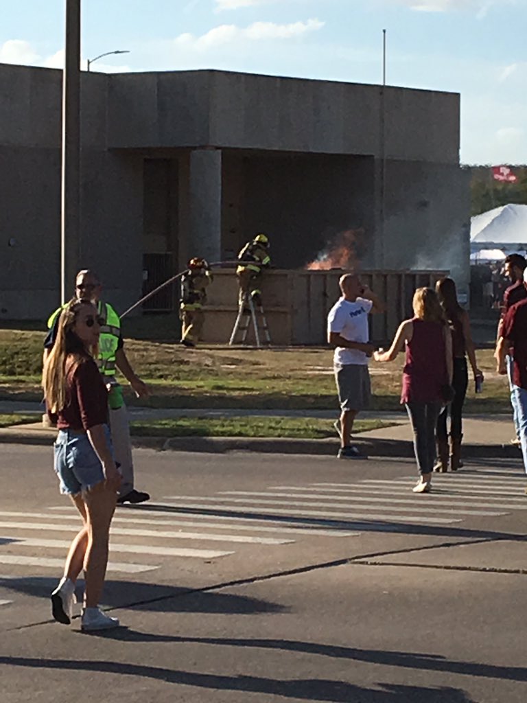 Wormag01's tweet photo. An homage to the B12 on A&amp;M's campus right now... https://t.co/WRY423Zi4i