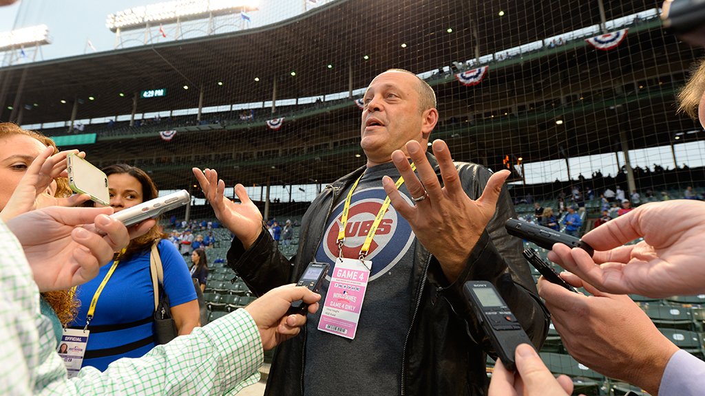 MLB's tweet photo. “Rule #76: No Excuses, play like a champion .”  - Vince Vaughn https://t.co/B7DM7CmmOe