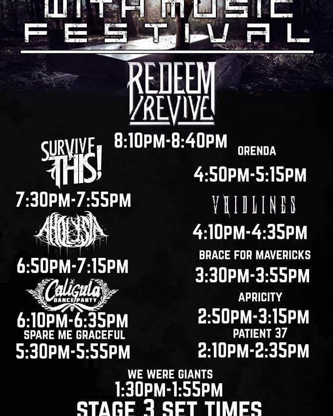 Voidlines's tweet image. We play at 4:10 dont miss us!