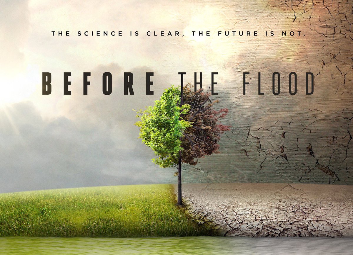 Morgen 22.00 uur op #NatGeoNL en tal van sociale media kanalen! beforetheflood.com