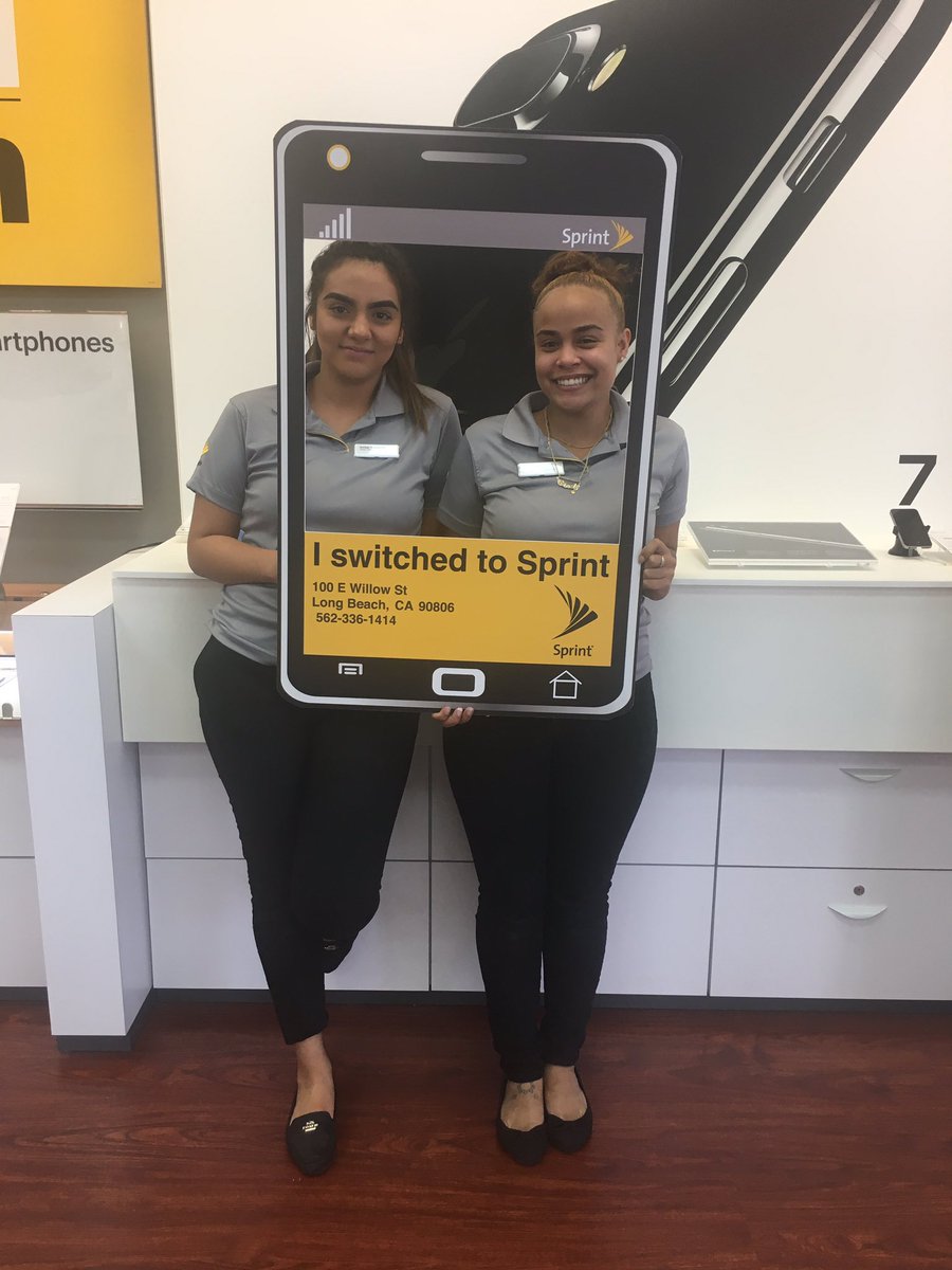 Come visit these ladies at your local Sprint Store in Long Beach. We have the 🔥🔥 deals on Iphone 7's!! #sprint #iphone7 #canyouhearthat