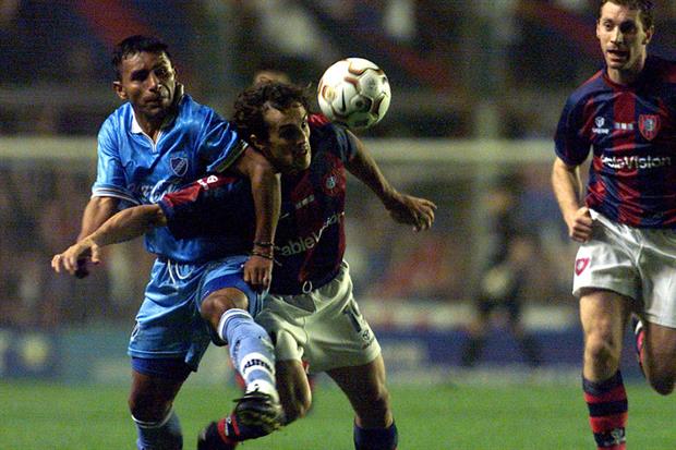 HistoriaCASLA's tweet photo. San Lorenzo y Bolivar definieron la semifinal de la Copa Sudamericana 2002. En aquella ocasión... https://t.co/diXikKLGlt