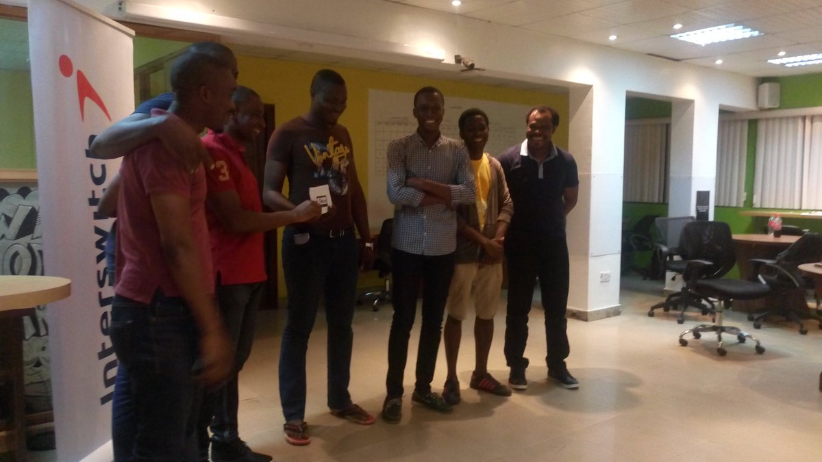 dr_adags's tweet photo. After a mind blowing demo for the #InterswitchAPIJam The GoMyWay Team came first in the api jam.
https://t.co/eJFXDBnrBO