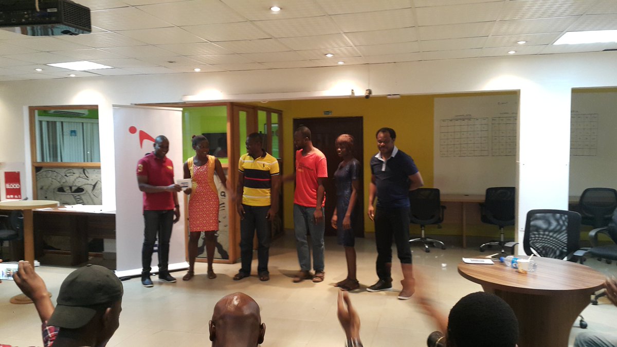 Cc_HUB's tweet photo. Taking the second position for the application of three APIs in their product is team Safetee #InterswitchAPIJam! https://t.co/rAyfd6s4PM