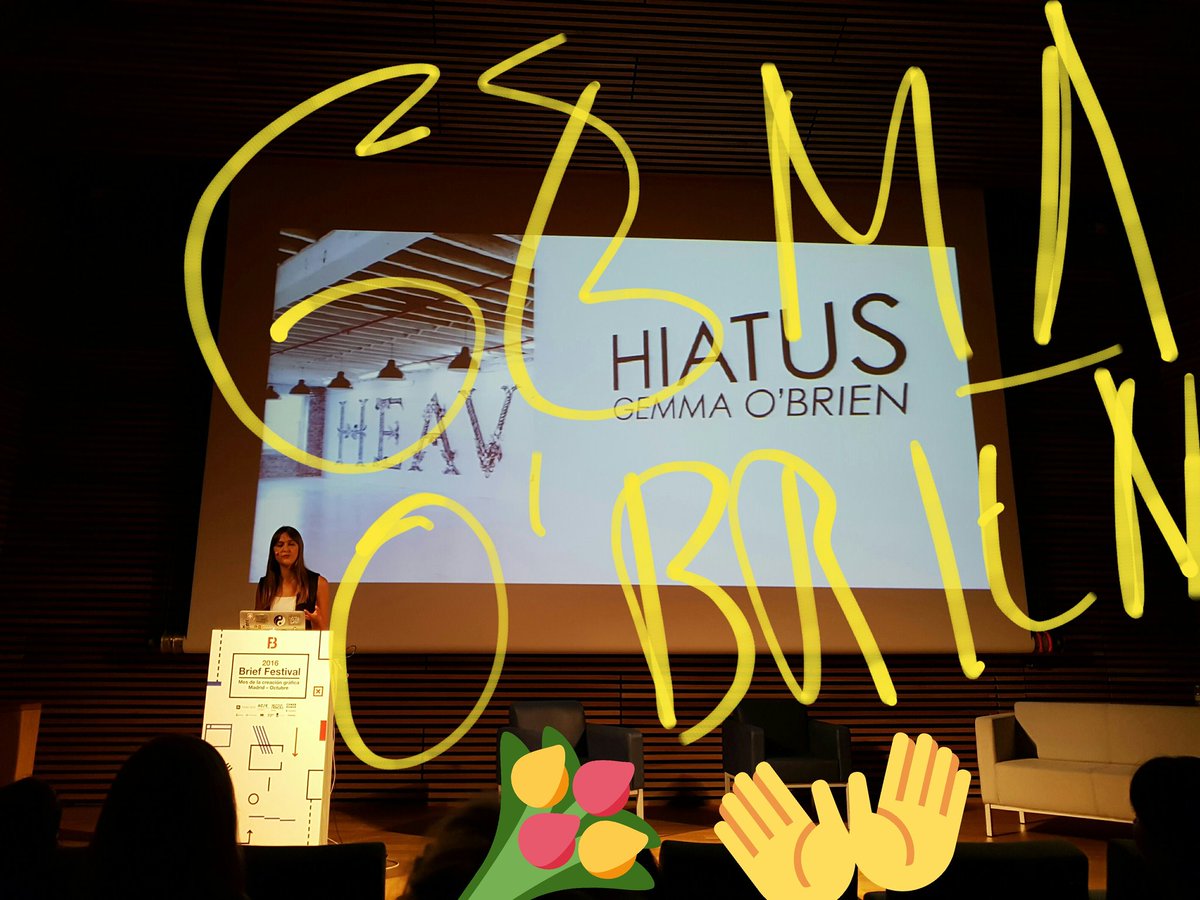 lncreatividad's tweet photo. Con el diseño tipográfico e ilustración d @mrseaves se termina #Brief2016 @BriefFestival Un placer haber aprendido tanto de profesionales 👌😉 https://t.co/7LW0wBs06u
