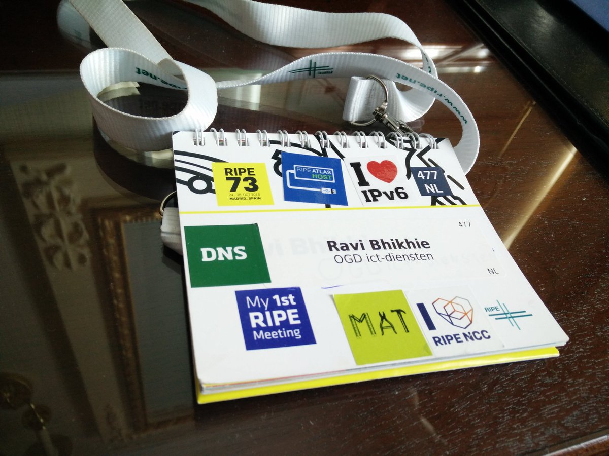 Shady_Networker's tweet photo. Almost home! #RIPE73 was a blast! See you all next time 😁 https://t.co/EDpbpUEgrG