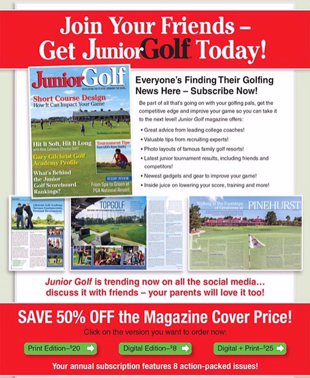 Junior Golf Mag on Twitter "I don't know about you but I think it's a
