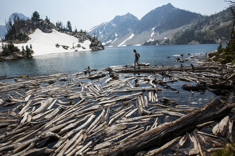 Exploring the the glacial lakes, jagged mountains, and raw beauty of #Idaho in the #SawtoothMountains. #AdventureTime 📷:Adam Clark