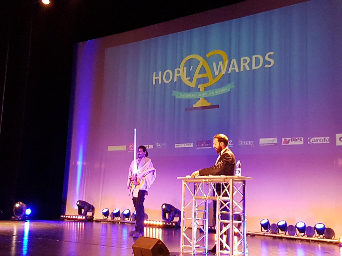 AlainFontanel's tweet photo. Les #Hopl'Awards2016 c parti avc @JulienLafarge @PierreNuss 
5eme annee de mise en valeur de la création #Strasbourg #région #cozemagazine https://t.co/Wad2f5lkCa