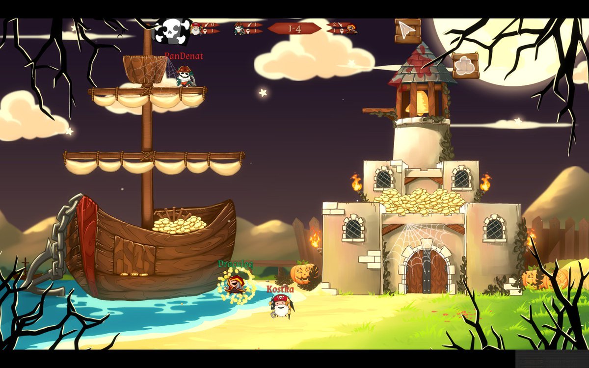 AssVsPirates's tweet photo. Happy Halloween! Arr you ready for some spooky action?
50% sale!
https://t.co/GBANE4UntK
#screenshotsaturday #indiedev #HALLOWEENPARTY https://t.co/4cBAJHEaMi