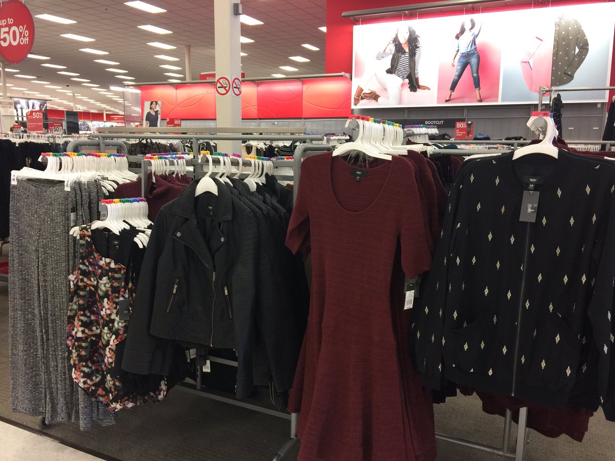 DesignEmk's tweet photo. Women Fall Collection @ Target Roseville North #target #targetstyle #VMTL #T1502 https://t.co/ZS5rfCA3ey