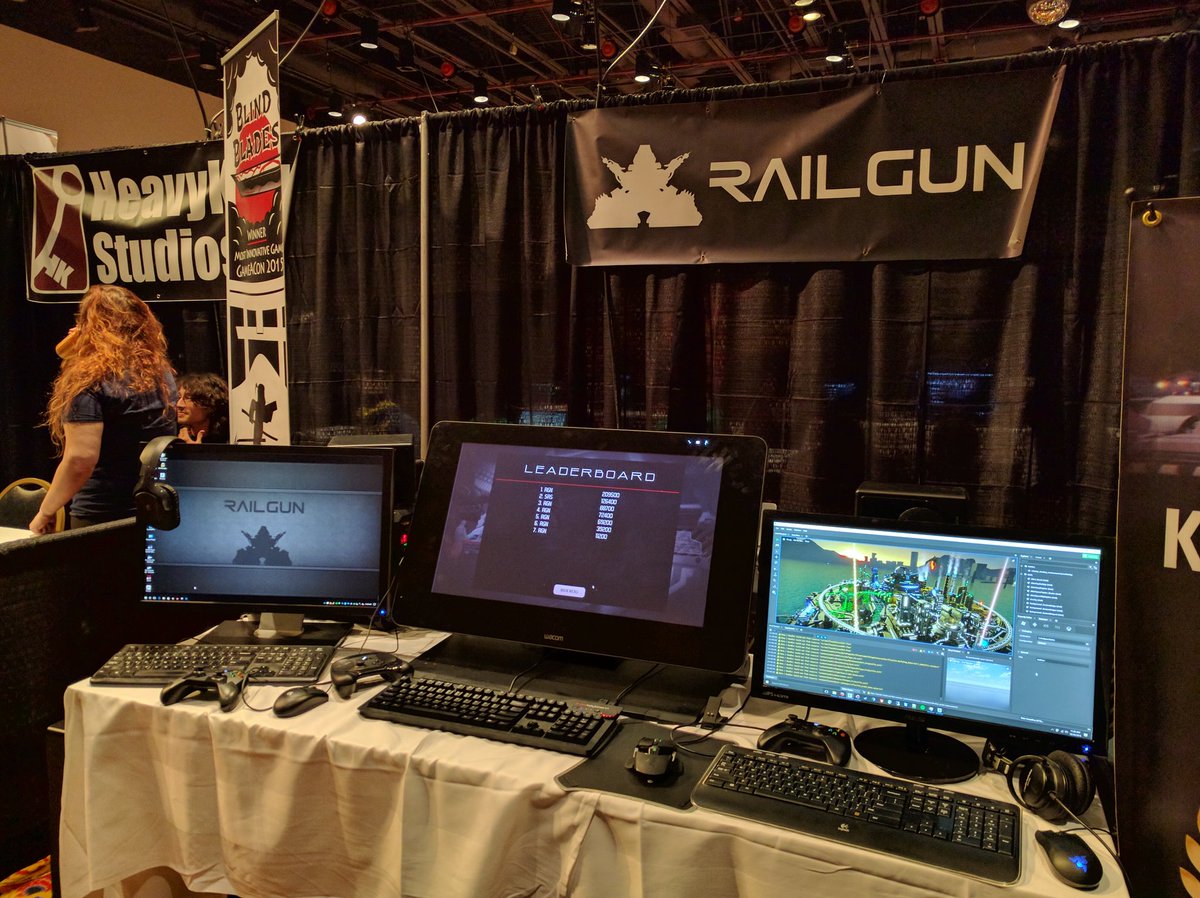 yiyiwzhang's tweet photo. Voting for @RailgunGame #railgun @Gameacon 2016 for #FanFavorite !!! #indiegame #ftw #gameacon https://t.co/r4C9XWz71f