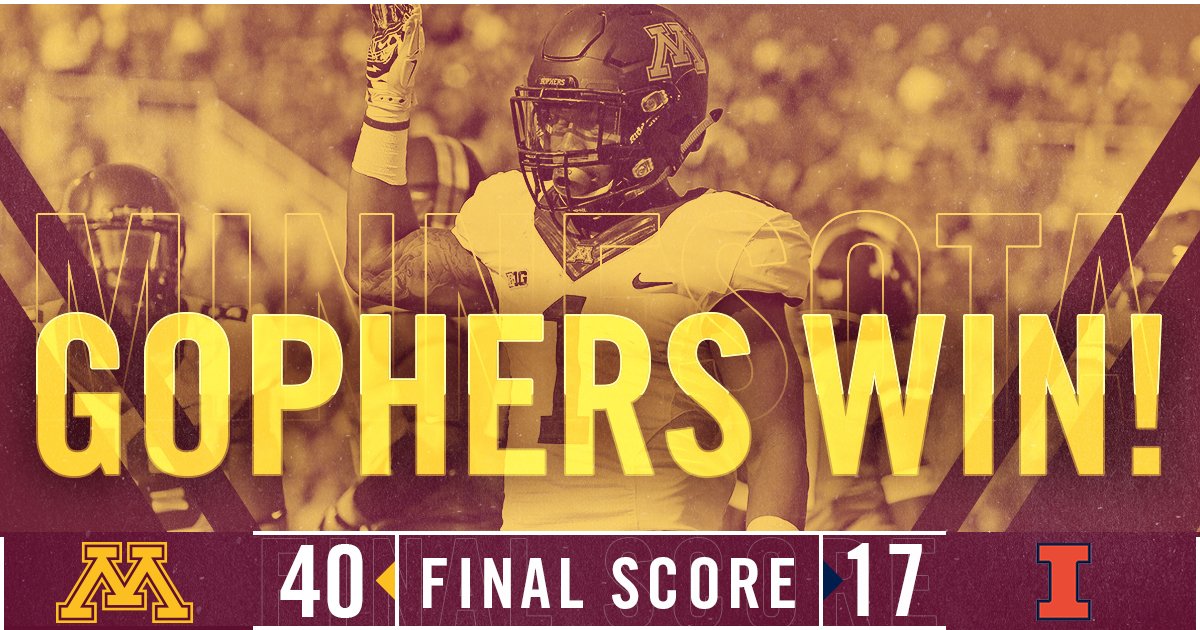 Minnesota Football tweet media