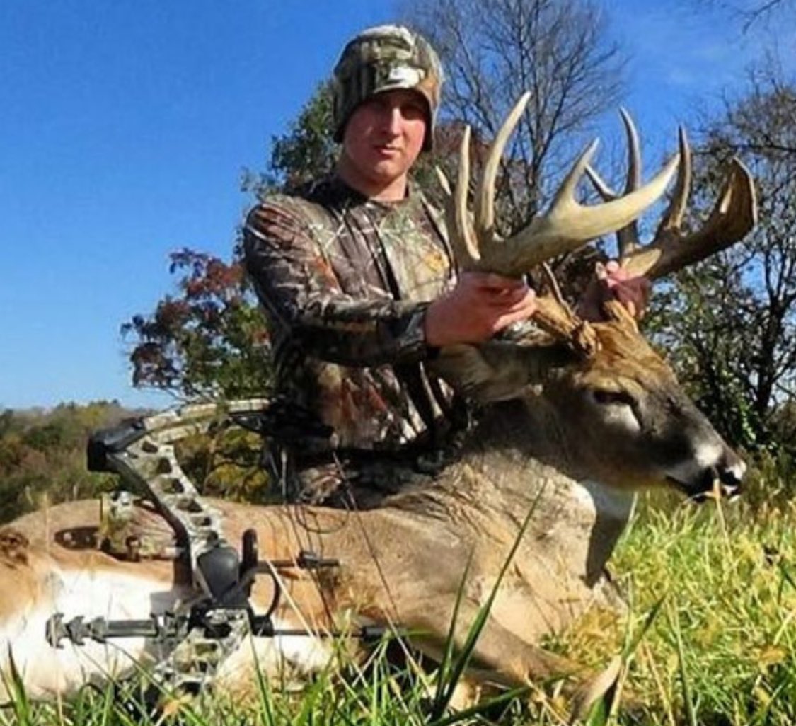 Austin Pape with his IA buck