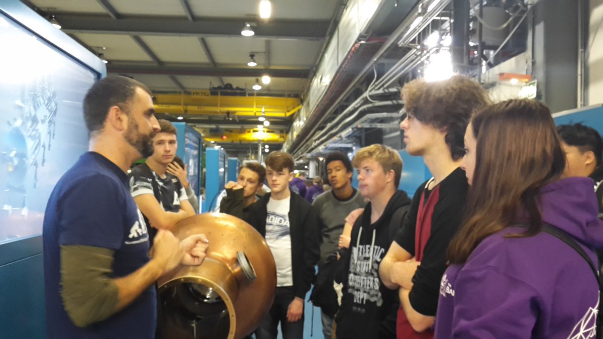 TheBarclaySch's tweet photo. Great day exploring Cern &amp; learning about the cutting edge science. #beingbarclay #Cern2016 https://t.co/RubVtpQnaP