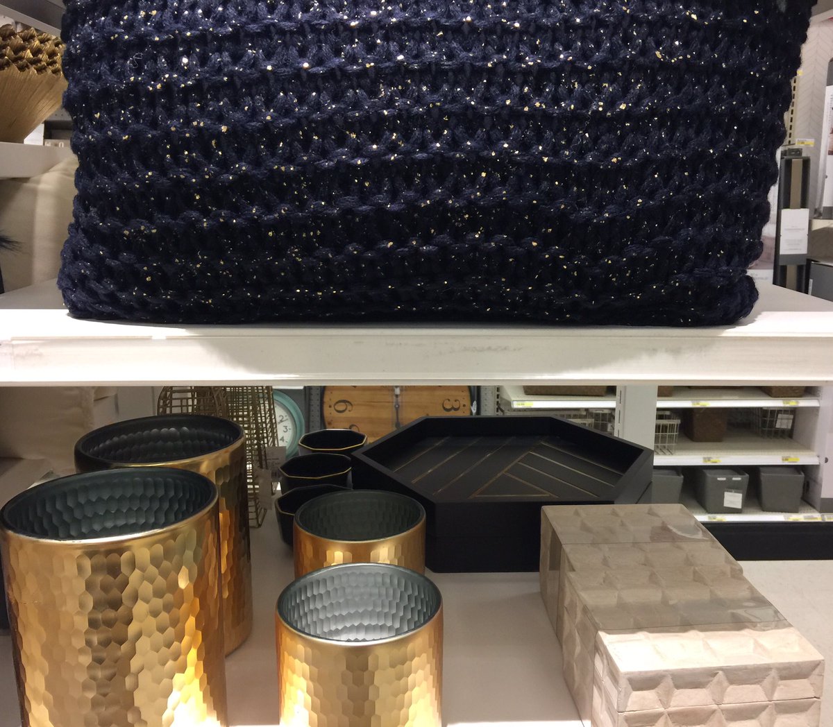 DesignEmk's tweet photo. Christmas home decor sneak peek @ Target Roseville North #target #HomeDecor #VMTL #T1502 https://t.co/5P1wlEvXJX