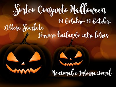peque_88's tweet photo. ÚLTIMOS DÍAS!!! SORTEO conjunto de hallowen en el blog de @entrelibrosando y @peque_88 SUERTE!!!! https://t.co/dLsB15gqSl https://t.co/U1paXEatlL