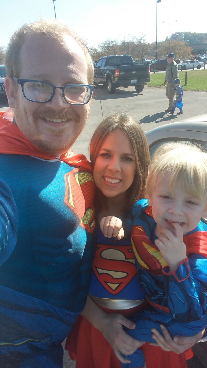 thatTomSmith's tweet photo. @DCComics @grantmorrison. you all got nothing on my own personal #SupermanSquad https://t.co/ZtTmRFP52b