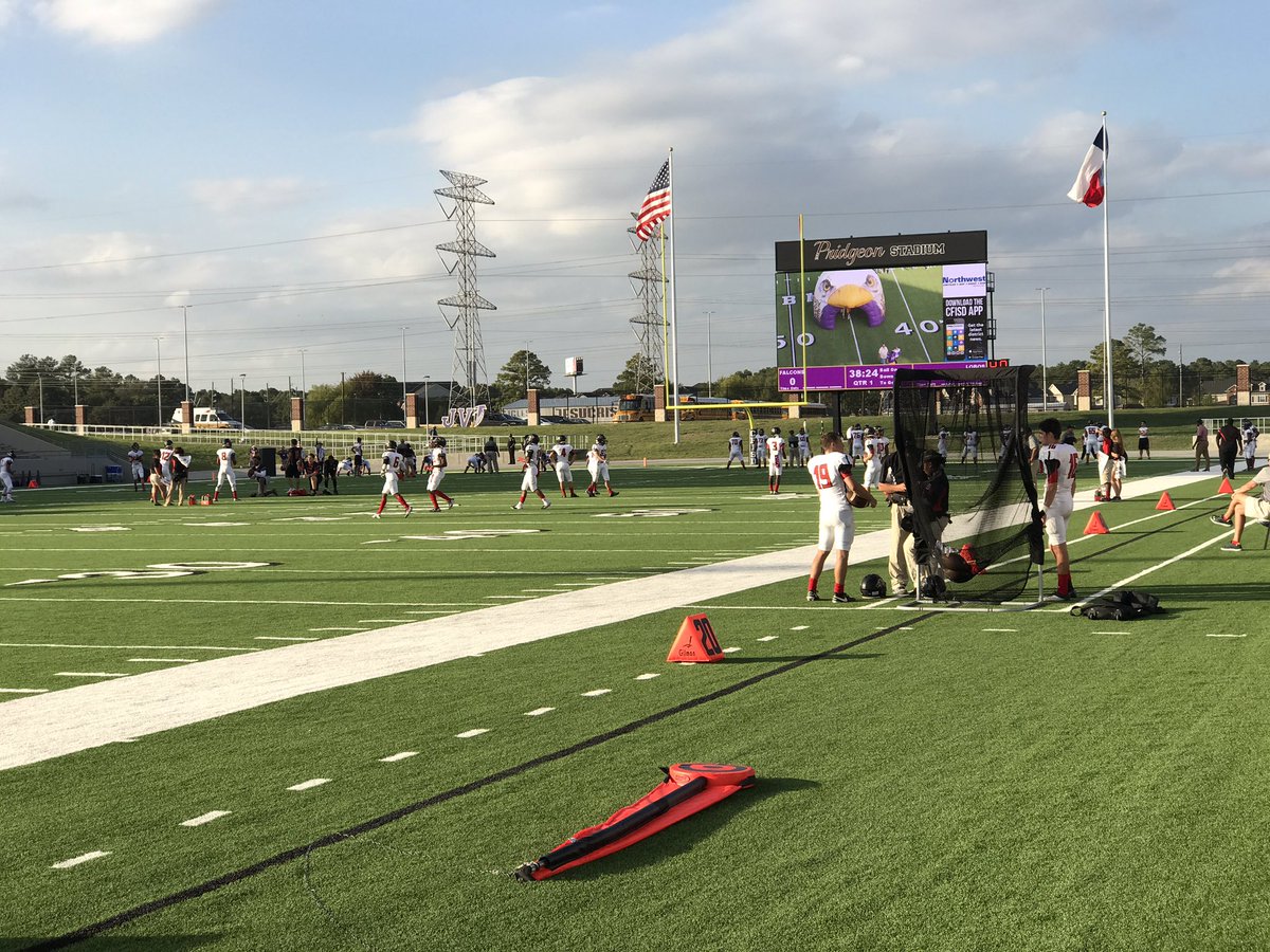 About 30 minutes away from kickoff here at pridgeon Stadium