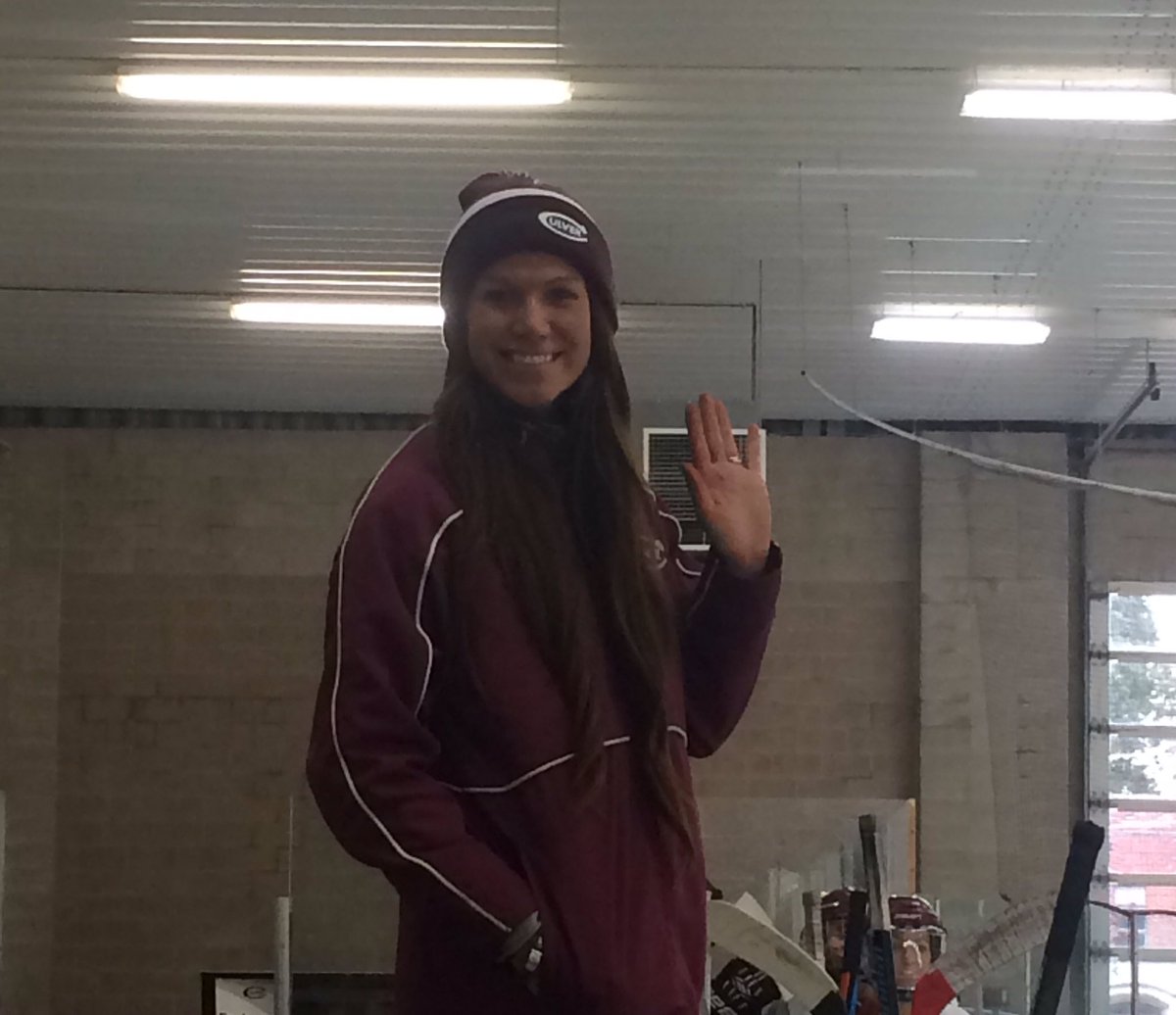 Welcome to Culver, Coach Kooistra, with a 6-1 victory over Orland Park Vikings. The girls played great!  #brightfuture <a href="/CulverHockey/">Culver Hockey</a>