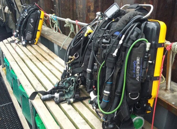 divesoscuba's tweet photo. The Soscuba instructor team are in Orkney and all set for a week of wreck diving in Scapa Flow #darlobiz #padi #rustporn https://t.co/qxMGhAzXnI