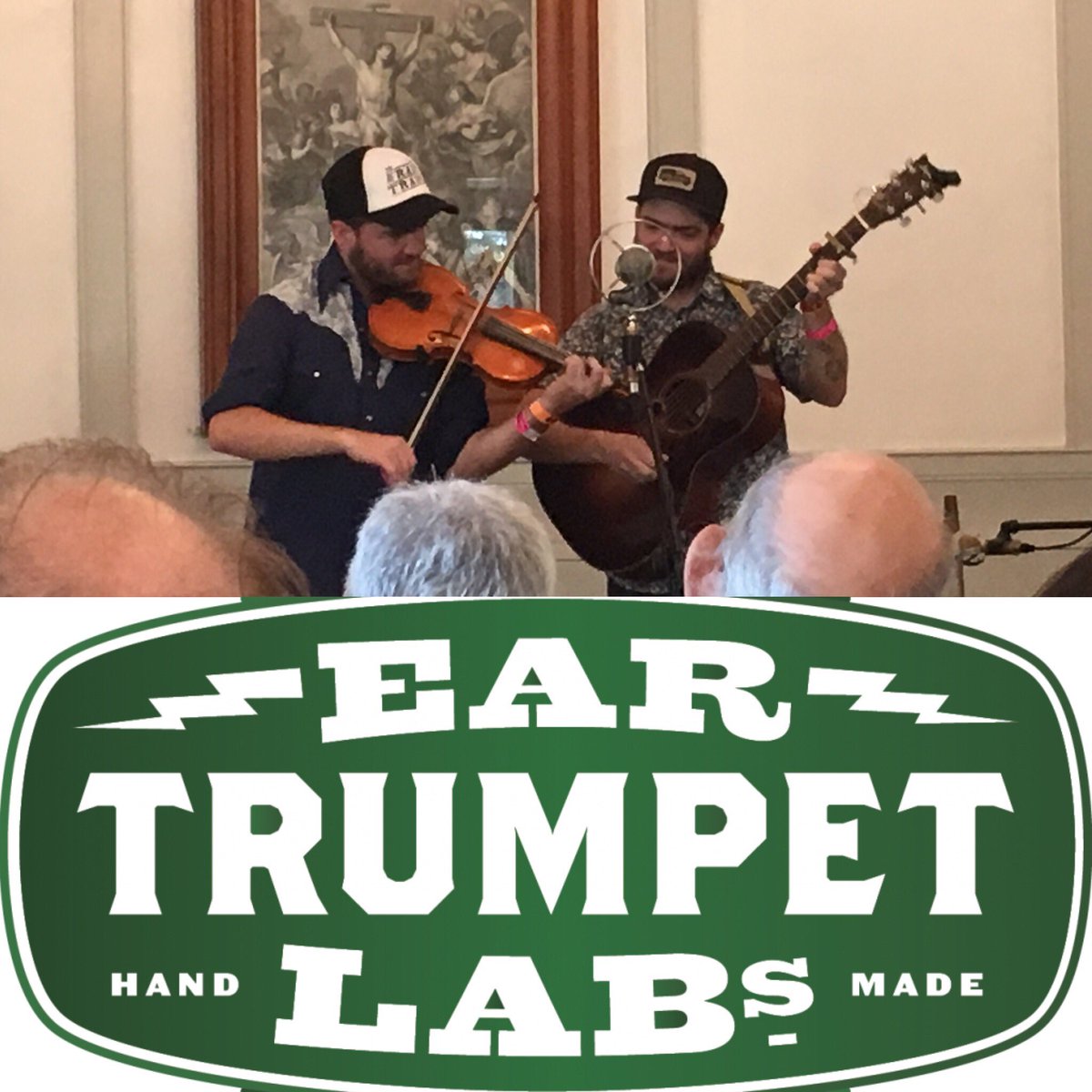 BlackpotCookoff's tweet photo. HUGE shoutout to @EarTrumpetLabs for loaning us some of the world's greatest mics for the Chapel Stage #blackpotfestival @moishecircus https://t.co/KrcPNutXuw