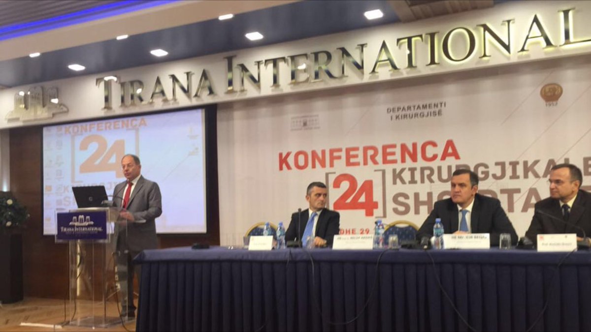 Honored to share healthcare reform experiences of Turkey with #Albania, many thanks to our host <a href="/BeqajIlir/">Ilir Beqaj</a>