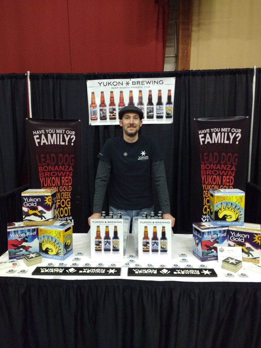 brewheimer's tweet photo. @harrisontourism #HarrisonBeerFest starts in 10 min! Come and have a @yukonbeer or 2 #beerworthfreezinfor https://t.co/2rtDLvngLQ