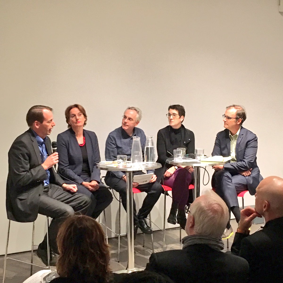 benprosky's tweet photo. #LibrariesForTheFuture Symposium: Architects discuss, in design terms, the many functions of public libraries https://t.co/JcIqZictKc https://t.co/THoqBsalxa