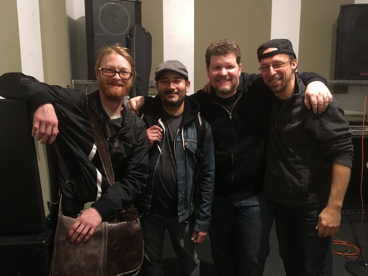 Great to be with my Fire Men Brothers again!!!! Tight and ready to Release Tomorrow in #NYC #ParksideLounge