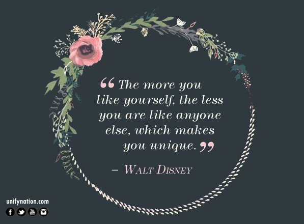 Unify_Nation's tweet photo. Happiness is part of who we are. Joy is the feeling. #TonyDeLiso #WaltDisney #BeThyself https://t.co/hw8lCQdYfD