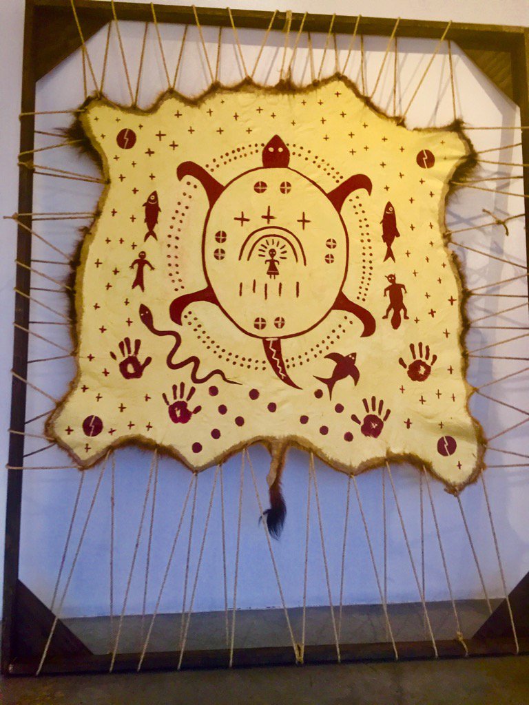 angelabsurdist's tweet image. .@gruntgallery Reconciliation with the Land and Waters by Belcourt and Murdoch.
#callresponse