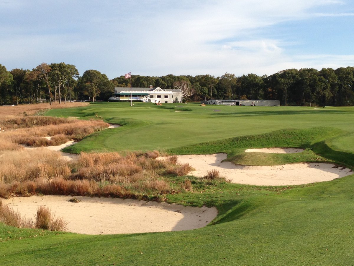 gwatersgolf's tweet photo. Awesome day at St George's on Long Island. A perfect members course, sporty and fun, not too long, plenty of challenge. https://t.co/WNt7c7ibdm