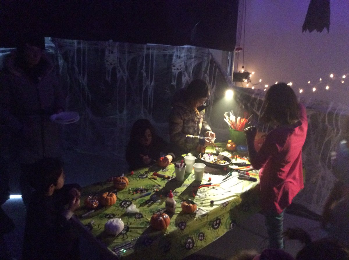 newwestcalgary's tweet photo. Spooky times at family Halloween event.  @WatermarkYYC https://t.co/DDlONlJT7F