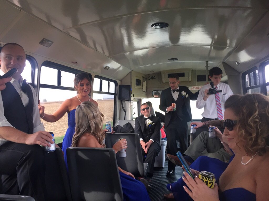 baby_grrrl's tweet photo. #HipHop #Disco #PartyBus to the #Reception #CongratsMandyAndRyan!! #SoManyHoes 🎶🍻 @JordansFaveGirl #KaiserFest https://t.co/NAIhbZMmxC