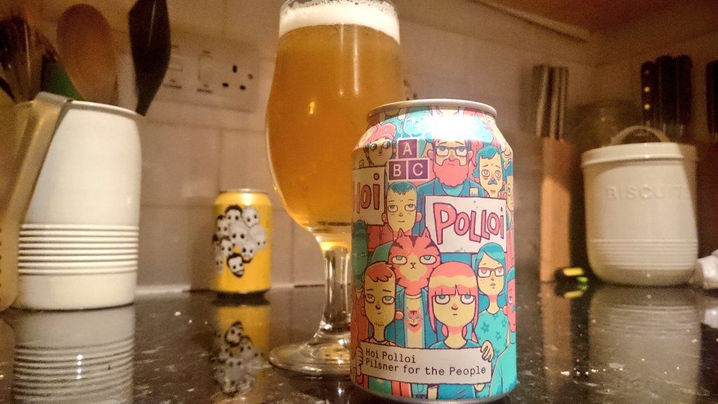 jongraham82's tweet photo. And continuing the theme, another newbie. A nice pilsner with a little bitterness but not much carb. Lovely bit of artwork too #RawHopTalk https://t.co/Yb7K5nGbHK