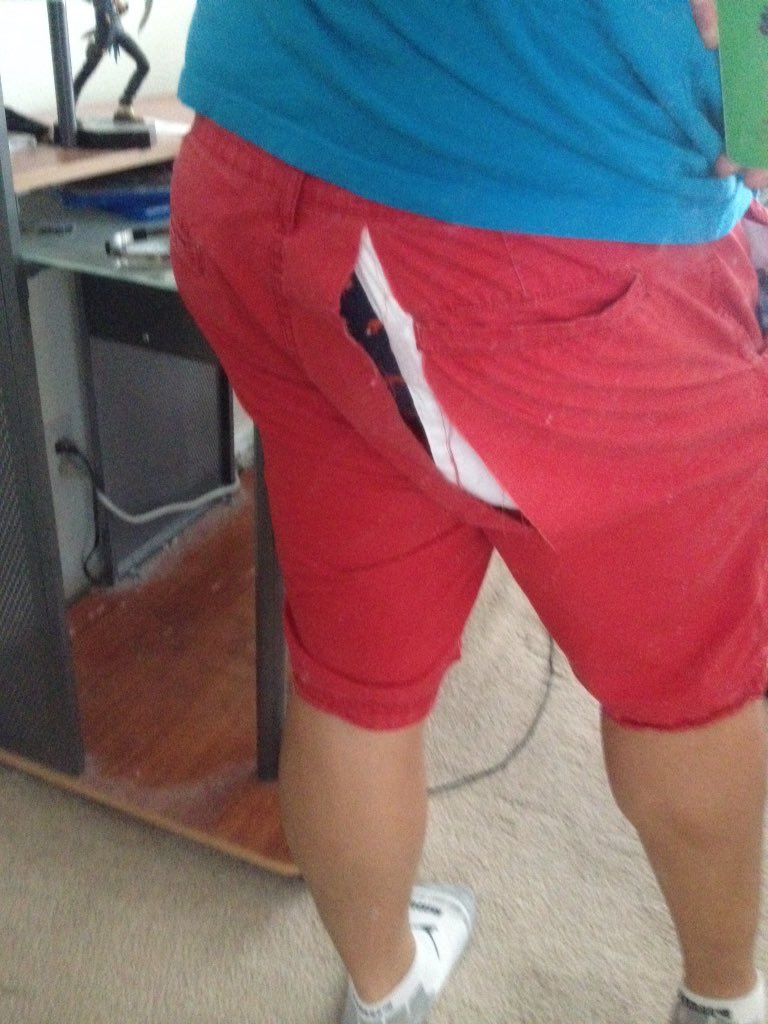 Hoobie Wah! on Twitter "Uhh I bent down and my pants ripped?! I