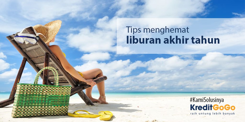 KreditGoGo's tweet image. Biar kantong tidak kosong saat liburan, persiapkan dulu nih hal-hal berikut. bit.ly/2djoX9j #KamiSolusinya #tipsliburan #holiday