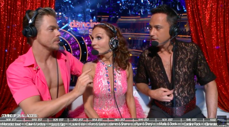 Talk about pretty in pink! ❤️ abc.com/DWTSAllAccess #DWTSAllAccess