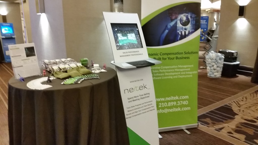 BringsTheRing's tweet image. Now that is a put together display @neiteksolutions #CEBSummit