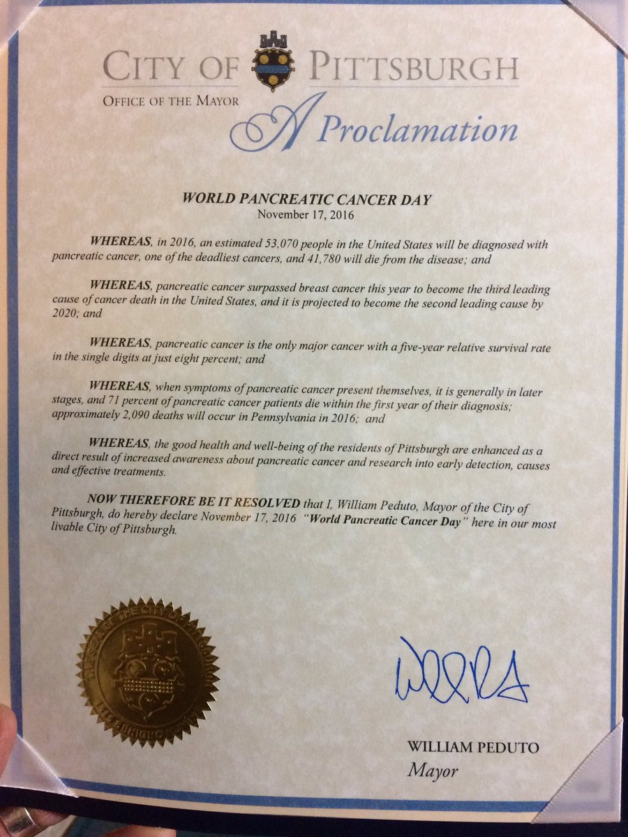 Tami Haslett (@tj_haslett) on Twitter photo <a href="/PurpleRide/">Donna Hager</a> <a href="/batgirl852/">TJ Haslett</a> <a href="/PanCANPgh/">Pittsburgh - Pancreatic Cancer Action Network</a> Nov. 17th has been proclaimed World Pancreatic Cancer Day in da 'burgh!!! #PANCaware <a href="/PurpleRide/">Donna Hager</a> <a href="/batgirl852/">TJ Haslett</a> <a href="/PanCANPgh/">Pittsburgh - Pancreatic Cancer Action Network</a> Nov. 17th has been proclaimed World Pancreatic Cancer Day in da 'burgh!!! #PANCaware
