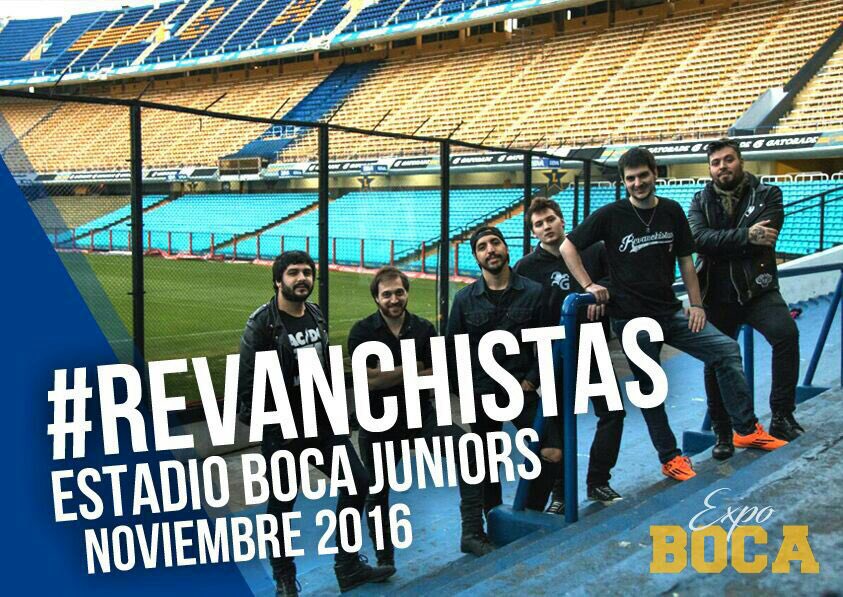 Recorridos por el estadio, charlas con tus ídolos, mesas de autógrafos, shows como  <a href="/Revanchistas27/">Revanchistas</a>... #ExpoBoca