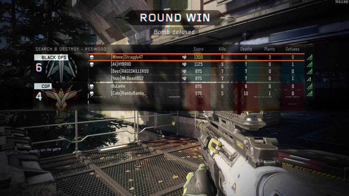 Straggly47's tweet image. The tedwood has fallen #PS4share