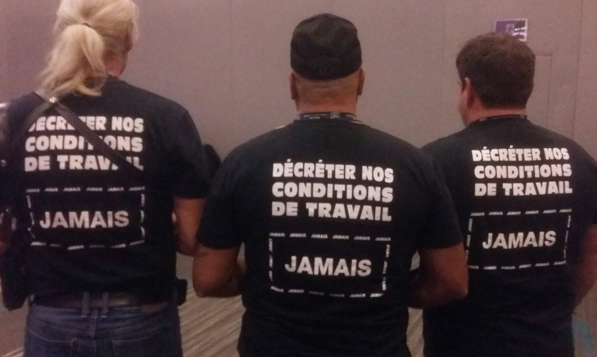 cupe1004's tweet photo. Solidarité avec #CUPE 301. Blue collar workers of Montreal don't give concessions. #CUPEsectors #NSCC2016 https://t.co/yrJQxhfJsI