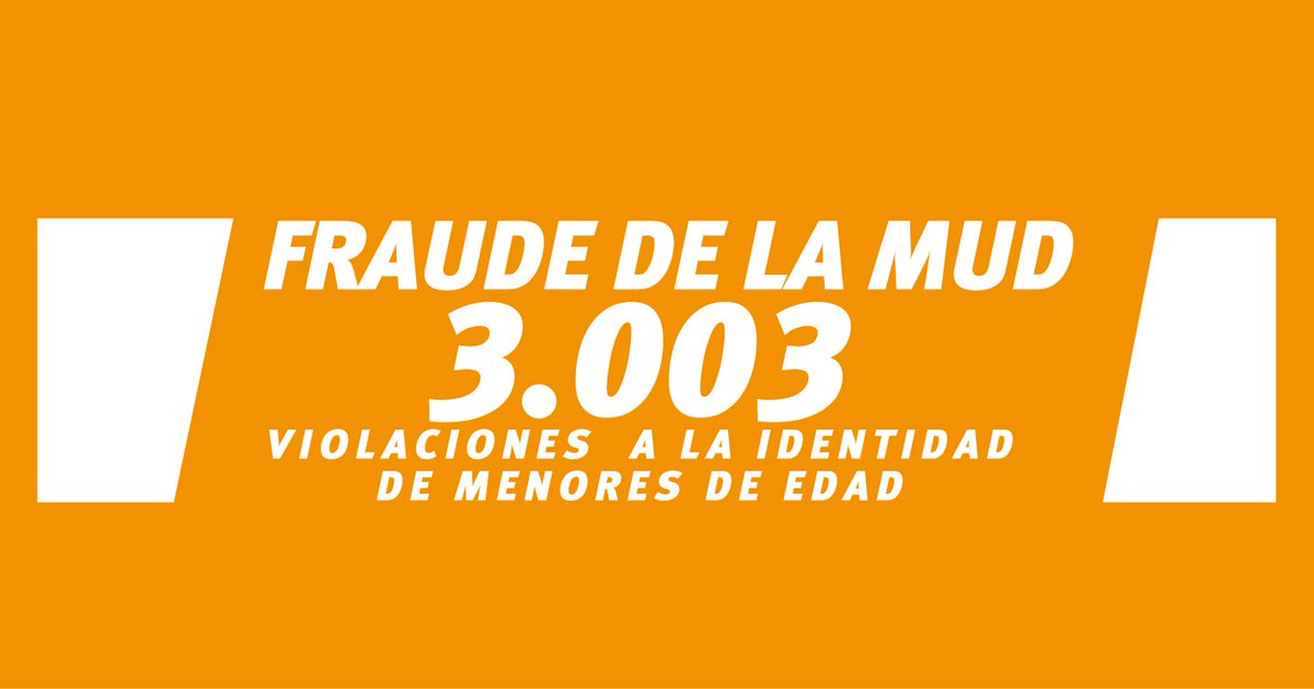 EspanaPsuv's tweet photo. Es tiempo de que los Tribunales del país, se pronuncien ante el FRAUDE de la MUD. #DaleUnParaoAlFraudeDeLaMUD https://t.co/gCelpAOzhm