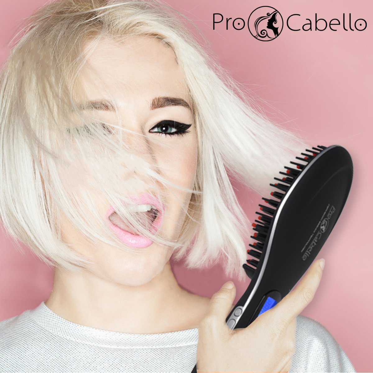 Procabello's tweet photo. We are having way too much fun with our #ProCabello #StraighteningBrush You gotta try it! π https://t.co/oW5Eto9GzO