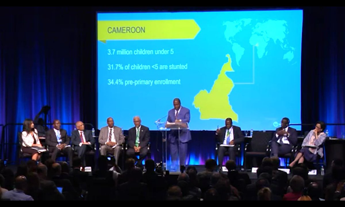 ZeroMalnutrtion's tweet photo. #HCSummit2016: #Cameroon reaffirms her commitment to reduce #stunting. The next step...ACTION! #EarlyYears #InvestInNutrition https://t.co/3fKf3gHsrh
