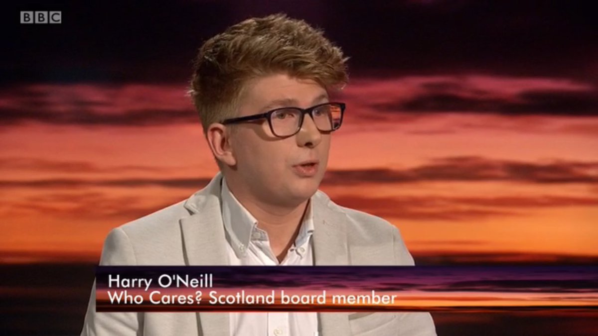 whocaresscot's tweet photo. "If the First Minister has started as she means to go on, then absolutely, I believe we'll do this." -Harry #scotland2016 https://t.co/PQLhszEd8z