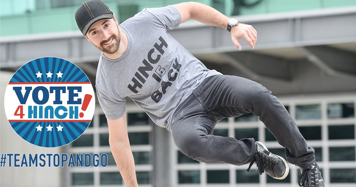 iowaspeedway's tweet photo. It's time for the Rumba! #TeamStopAndGo takes on Latin Night on #DWTS at 7:00 CT. #VoteForHinch https://t.co/Ml0CpALGsw