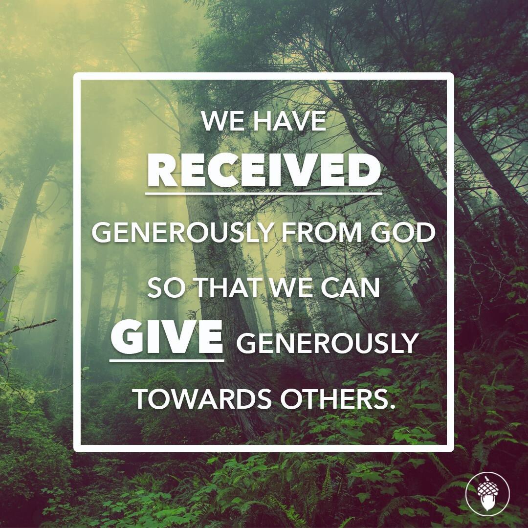 oakschapel's tweet photo. We have received generously from God so that we can give generously towards others. #StayPostive #BeGenerous https://t.co/lipjFk5Qnt